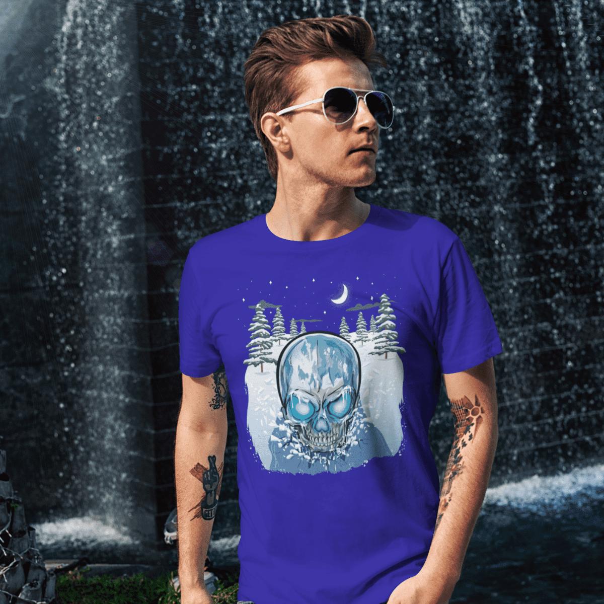 Seasons of the Skulls Winter Unisex Jersey Short-Sleeve T-Shirt image 0