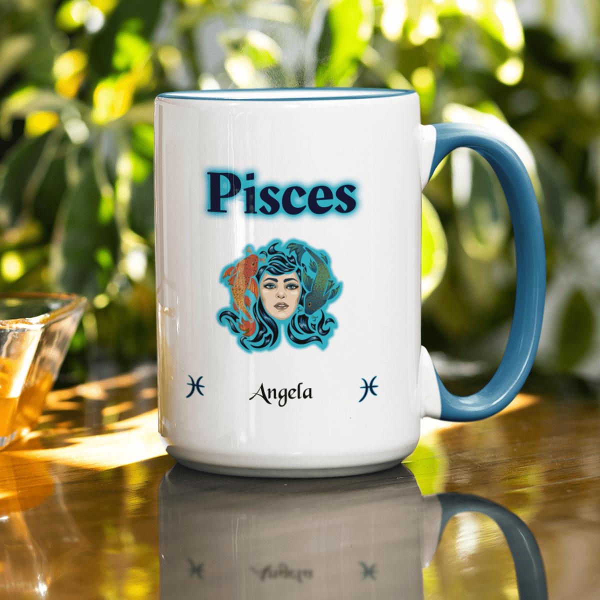 Pisces Personalized 15oz. Mug image 0