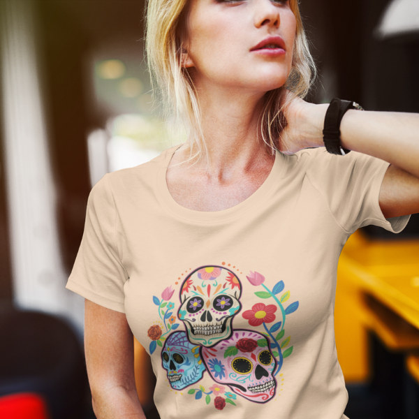 Seasons of the Skulls Spring Unisex Short-Sleeve T-Shirt