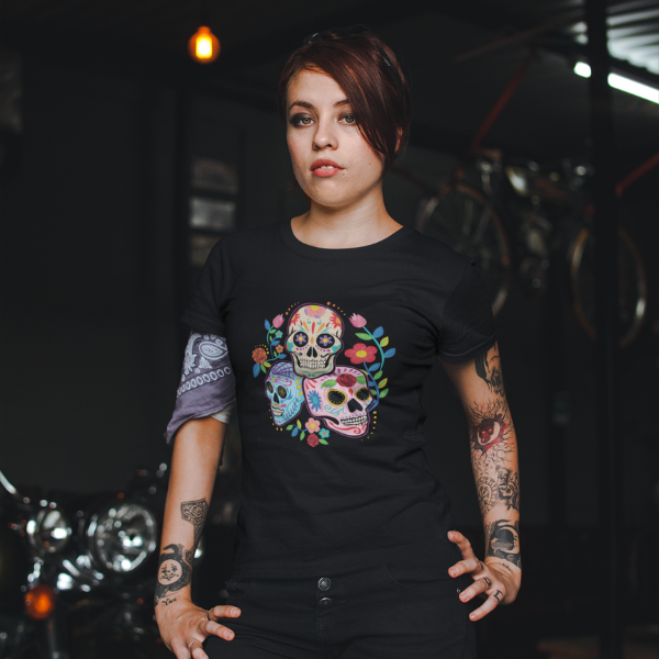 Seasons of the Skulls Spring Unisex Short-Sleeve T-Shirt