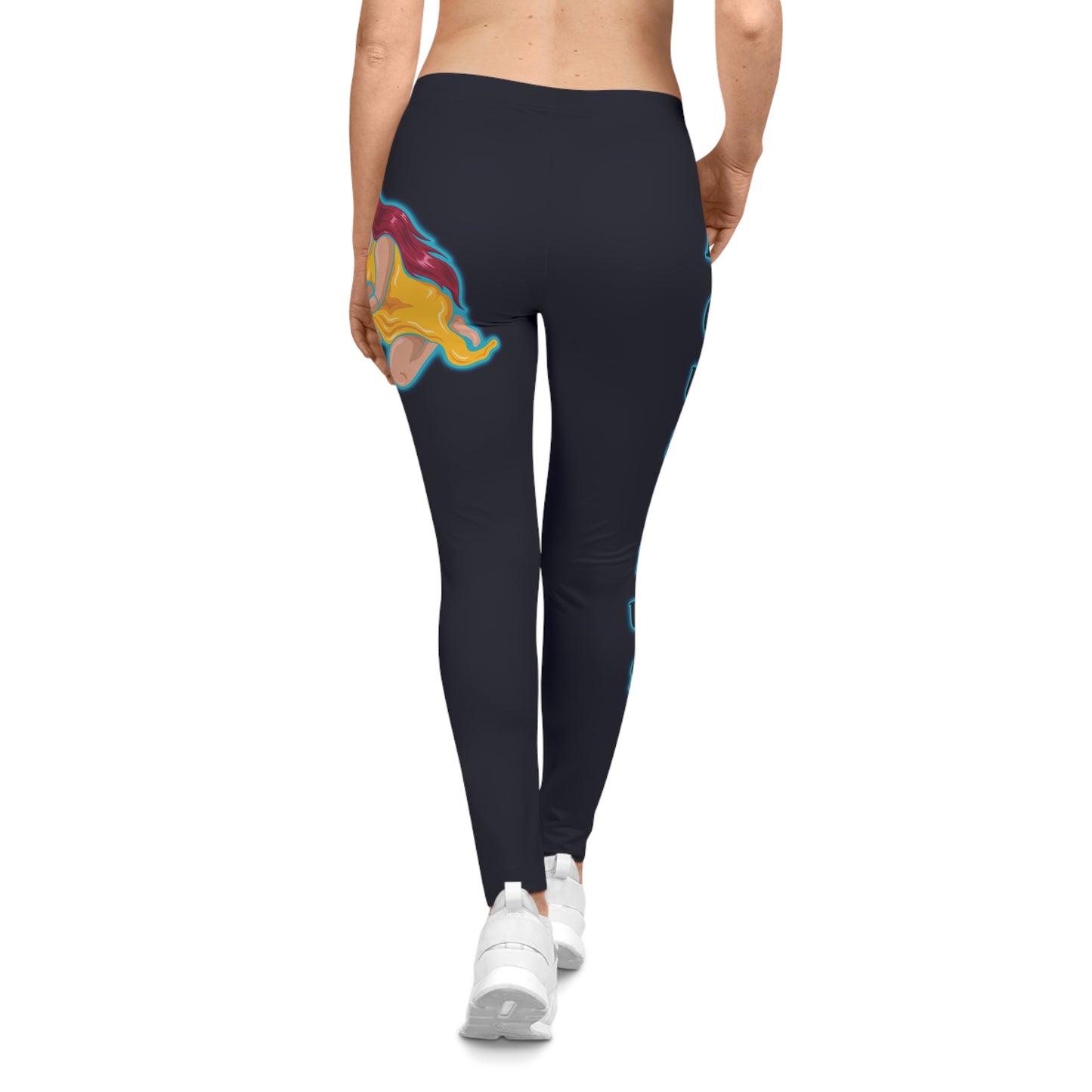 Aquarius Zodiac Leggings — Dark Celestial Women's Leggings