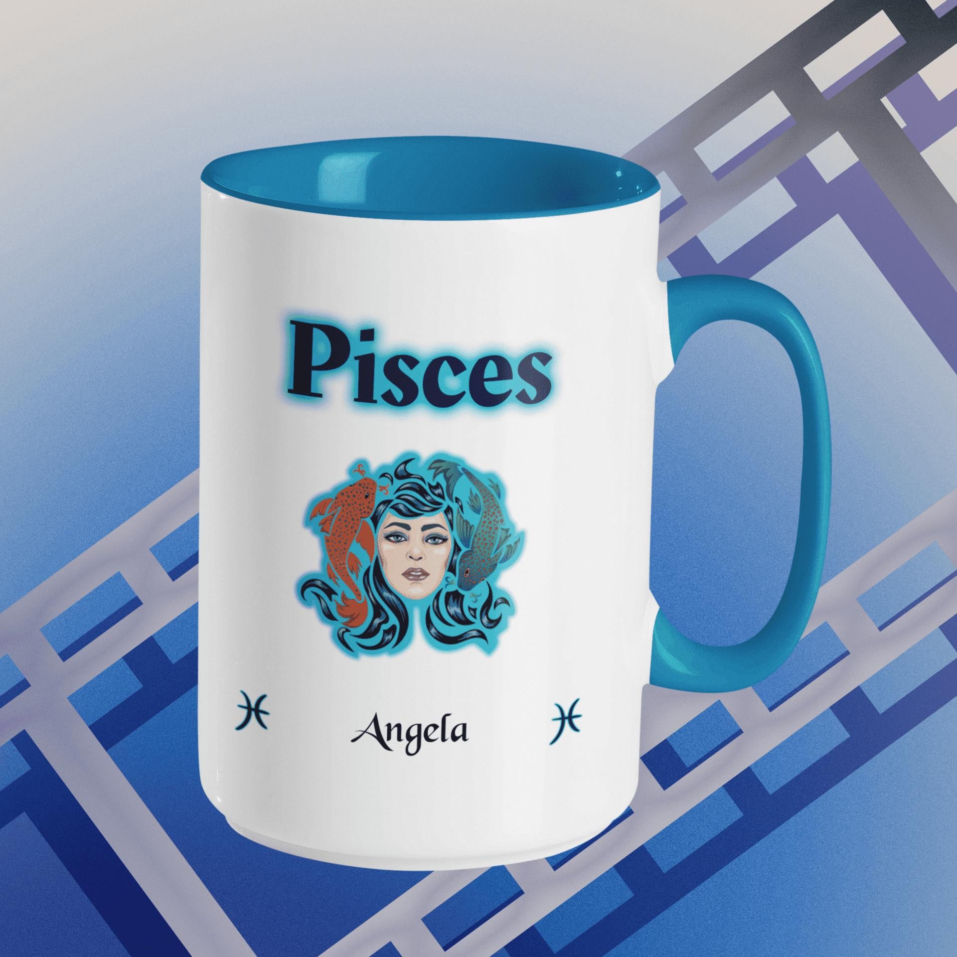 Pisces Personalized 15oz. Mug image 2