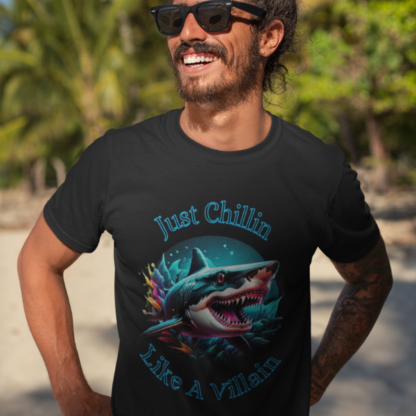Just Chilling Like a Villain Unisex Short-Sleeve T-Shirt