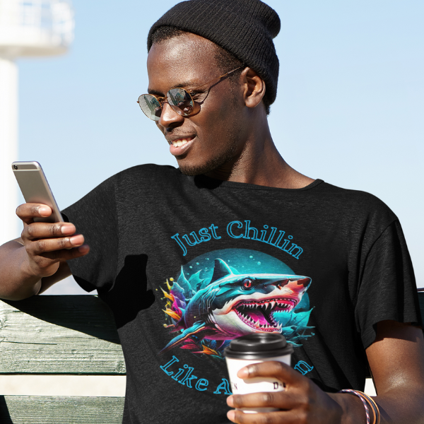 Just Chilling Like a Villain Unisex Short-Sleeve T-Shirt