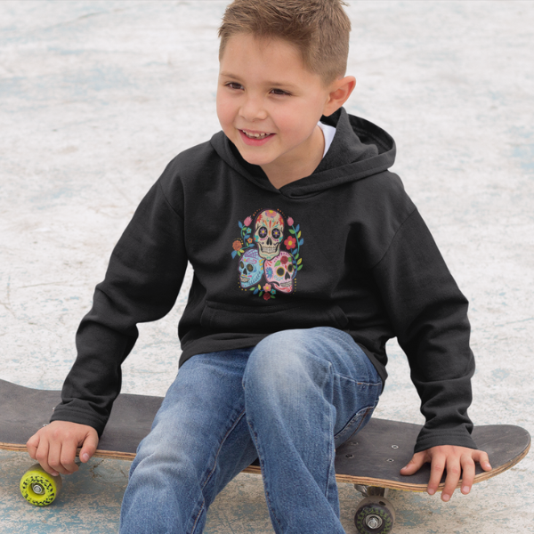 Seasons of the Skulls Spring edition Youth Pullover Hoodie