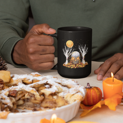 Seasons of the Skulls Fall Edition 15oz Black Mug