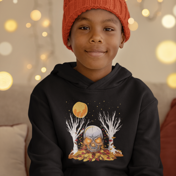 Seasons of the Skulls Fall edition Youth Pullover Hoodie
