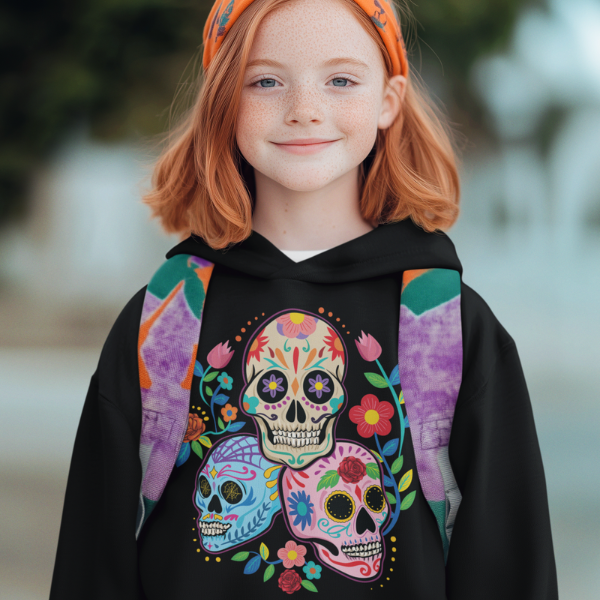 Seasons of the Skulls Spring edition Youth Pullover Hoodie
