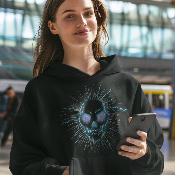 Seasons of the Skulls Summer Electric blue edition Unisex Premium Hoodie