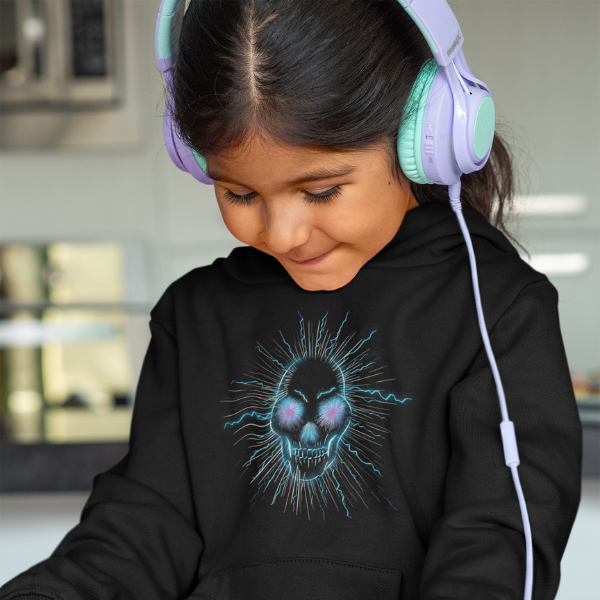Seasons of the Skulls Summer Electric Blue edition  Youth Pullover Hoodie