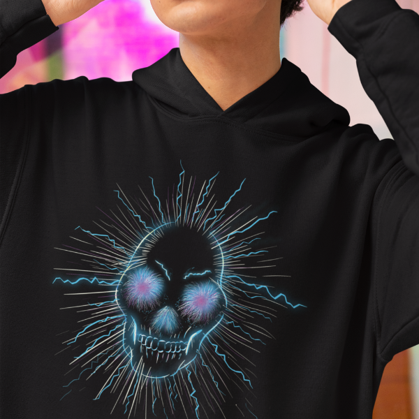 Seasons of the Skulls Summer Electric blue edition Unisex Premium Hoodie