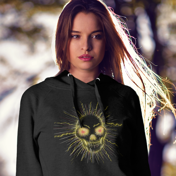 Seasons of the Skulls Summer Bumble bee yellow edition Unisex Premium Hoodie