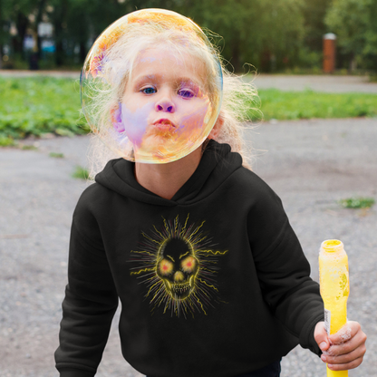 Seasons of the Skulls Summer Bumble Bee yellow edition Youth Pullover Hoodie