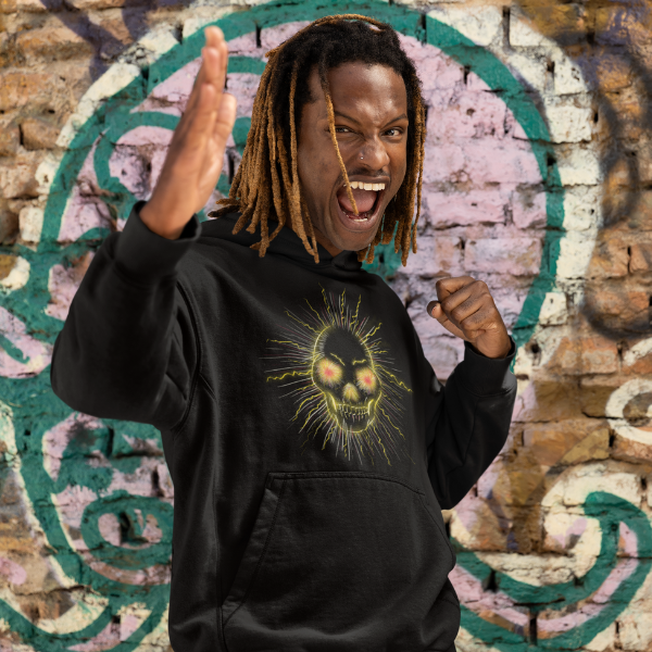 Seasons of the Skulls Summer Bumble bee yellow edition Unisex Premium Hoodie