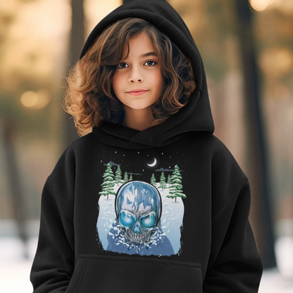 Seasons of the Skulls Winter edition Youth Pullover Hoodie