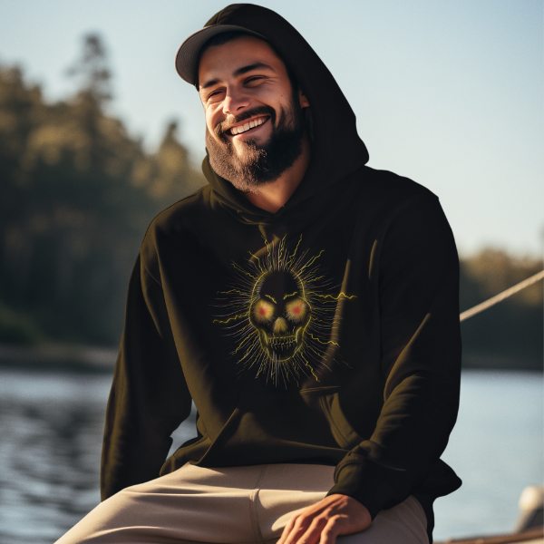 Seasons of the Skulls Summer Bumble bee yellow edition Unisex Premium Hoodie